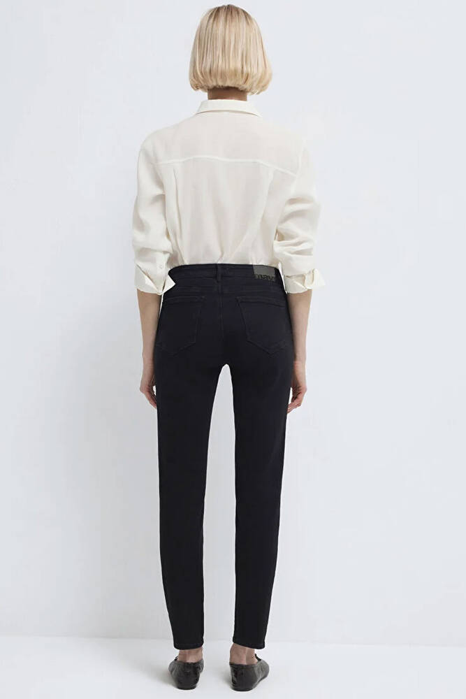 Kadın Ada Vintage Jean Pantolon 1020590492 Gri 