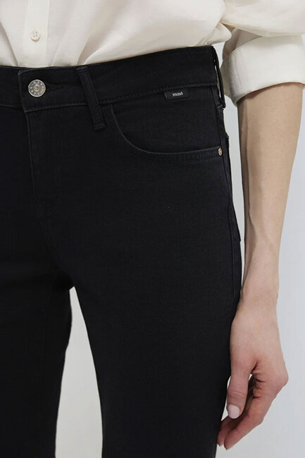 Kadın Ada Vintage Jean Pantolon 1020590492 Gri - Thumbnail