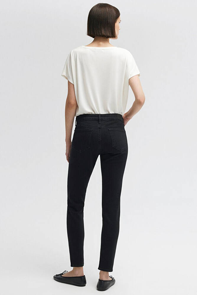 Kadın Ada Vintage Jean Pantolon 1020524752 Siyah 