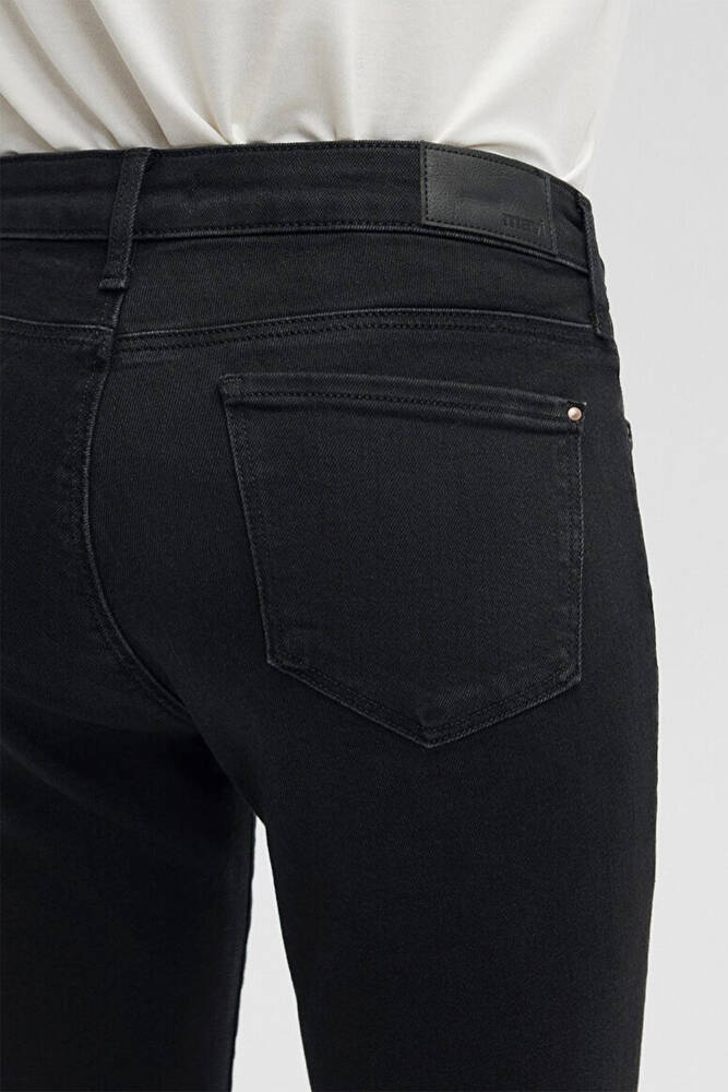 Kadın Ada Vintage Jean Pantolon 1020524752 Siyah 