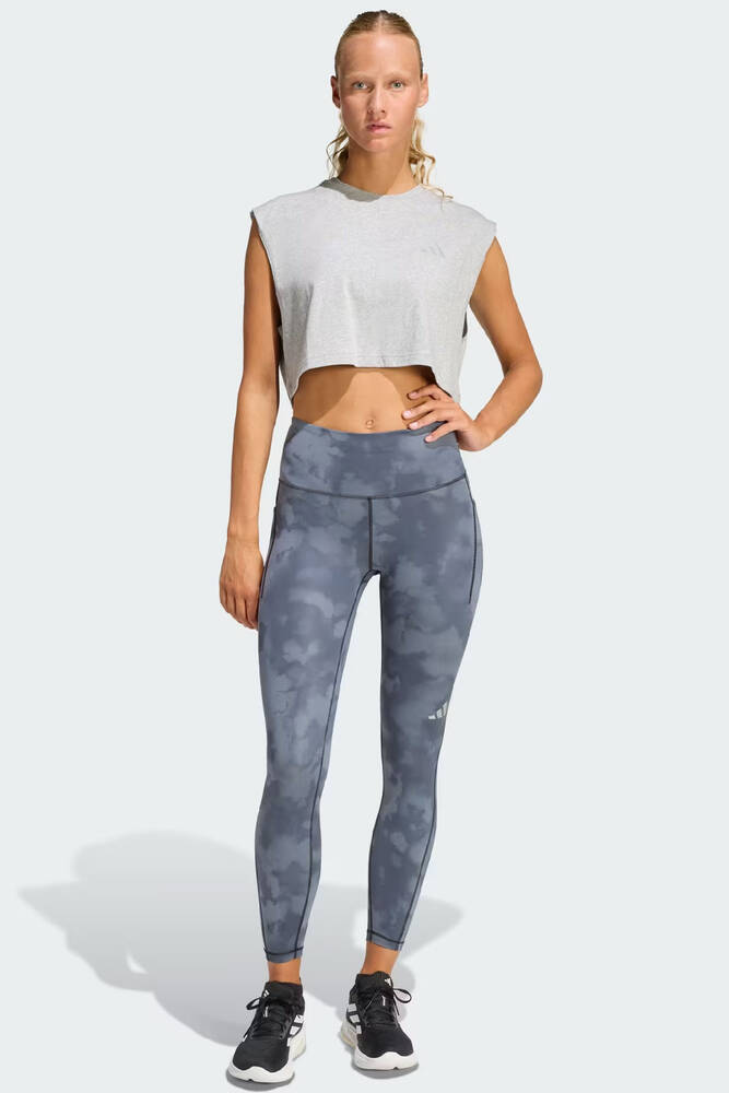 Kadın Adi365 7/8 Aop Tayt KC4755 Siyah 