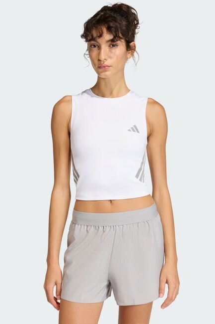 Kadın Adi365 Iconic Running Kısa Atlet JZ2484 Beyaz (1)