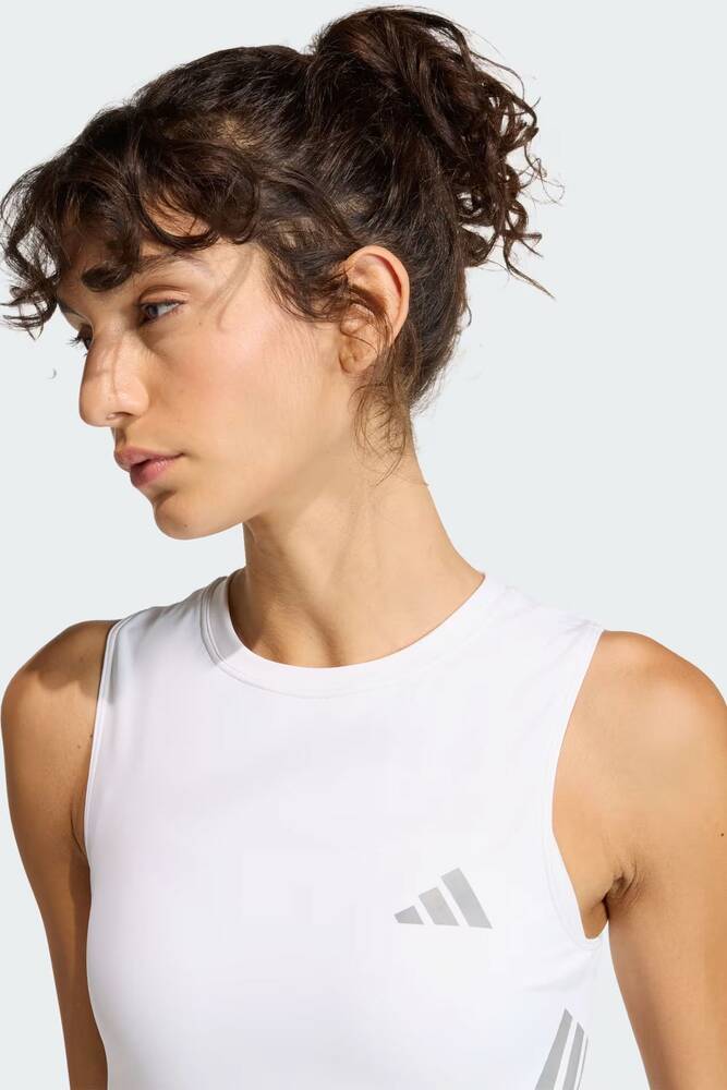 Kadın Adi365 Iconic Running Kısa Atlet JZ2484 Beyaz 