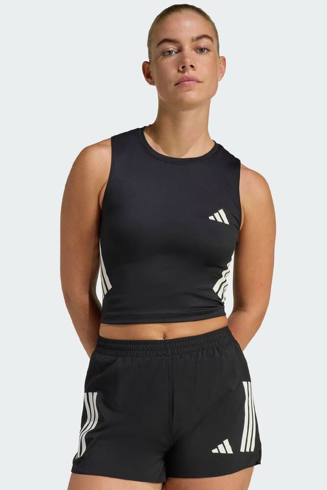 Kadın Adi365 Iconic Running Kısa Atlet JZ5157 Siyah 