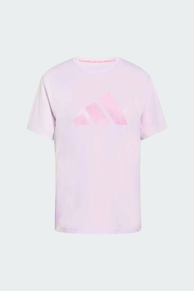 Kadın Adi365 Running Ess Brand Love Tişört KA0281 Pembe 