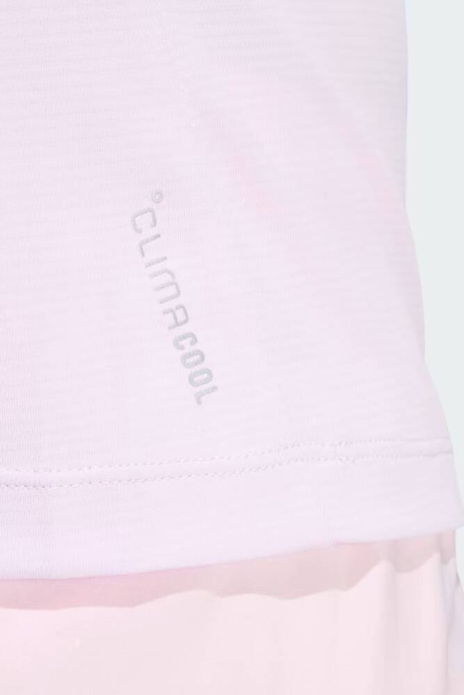 Kadın Adi365 Running Ess Brand Love Tişört KA0281 Pembe 