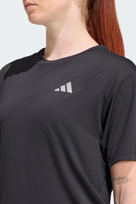 Kadın Adi365 Running Ess Tişört JZ7808 Siyah - Thumbnail