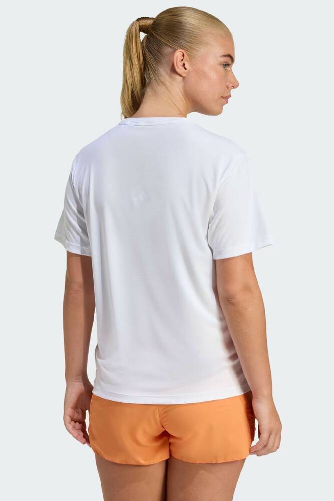 Kadın Adi365 Running Ess Tişört KA0226 Beyaz 