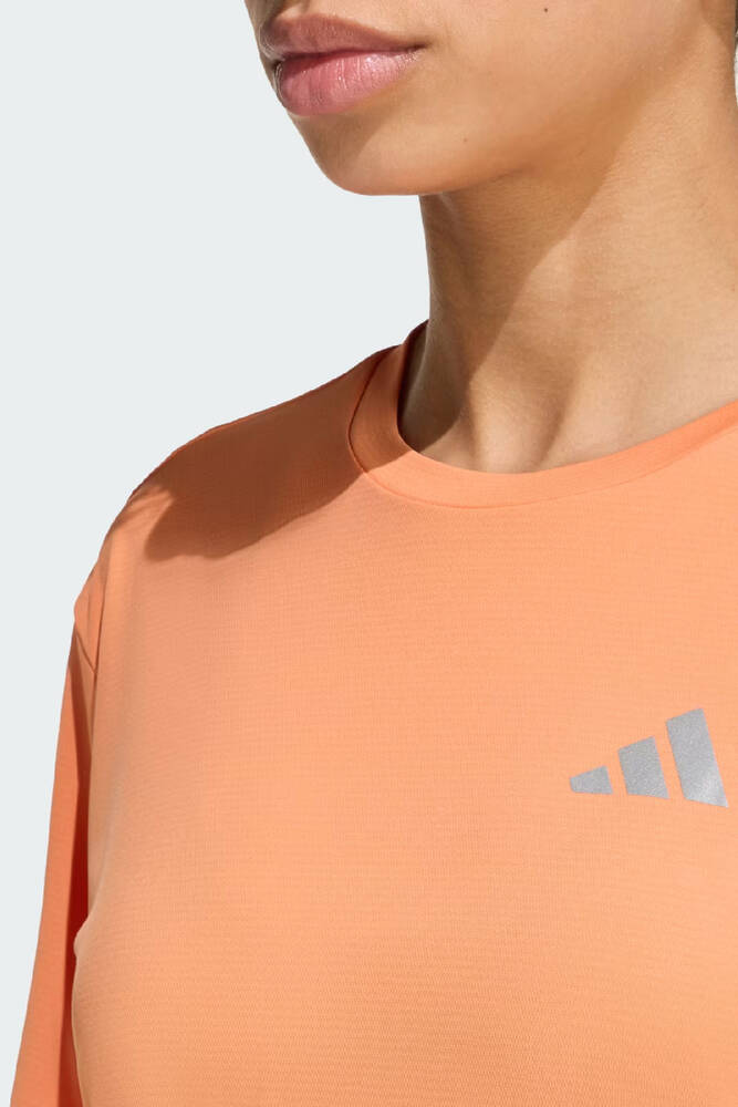 Kadın Adi365 Running Ess Tişört KD0626 Turuncu 