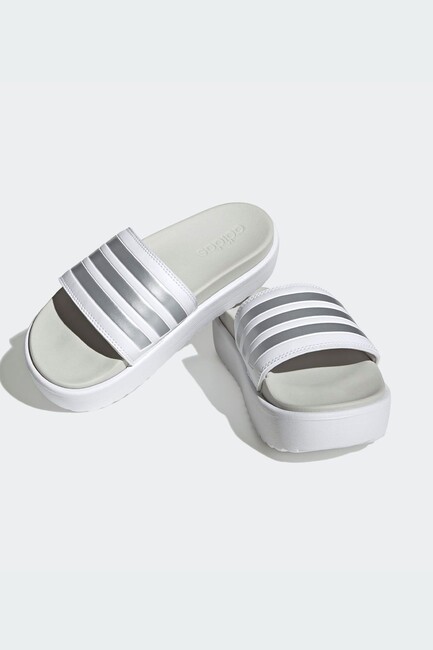 Kadın Adılette Platform Terlik IE9703 Beyaz - Thumbnail