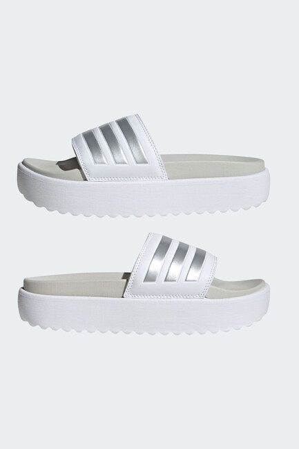 Kadın Adılette Platform Terlik IE9703 Beyaz - Thumbnail