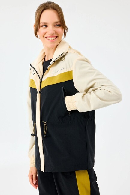 Kadın Adjustable Micro Ceket S2520208-1983 Ekru (2)