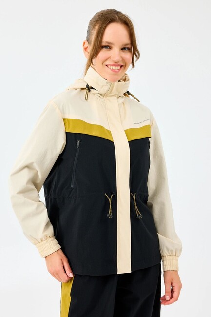 Kadın Adjustable Micro Ceket S2520208-1983 Ekru (3)