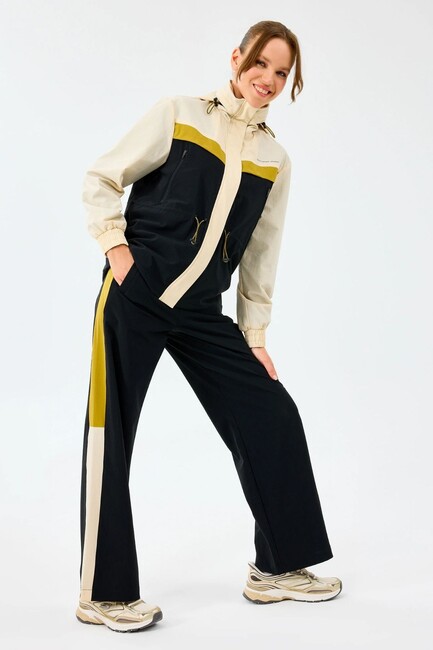 Kadın Adjustable Micro Ceket S2520208-1983 Ekru - Thumbnail