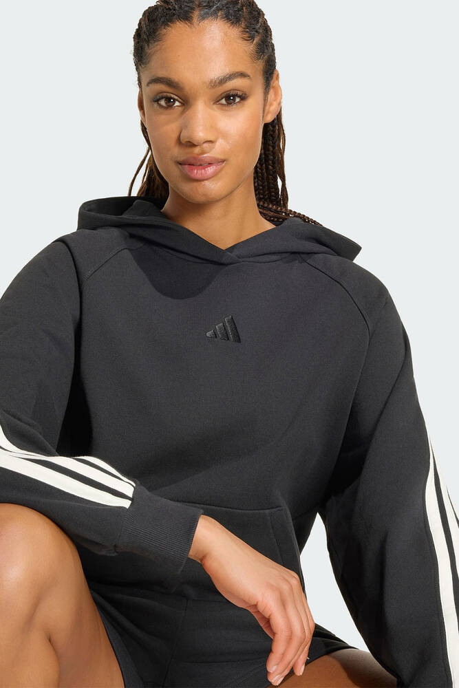 Kadın Ak 3S Oh Kapüşonlu Sweat KV9872 Siyah 