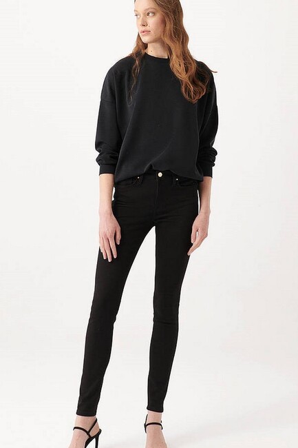 Kadın Alıssa Gold Jean Pantolon 1067822002 Siyah (2)