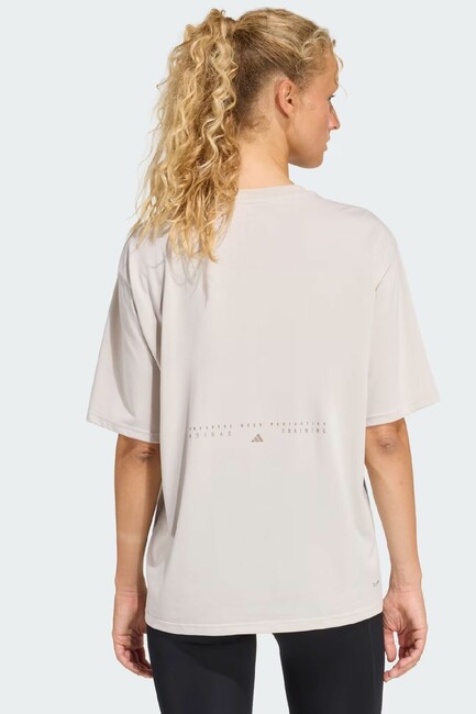 Kadın Anml G Tişört KB9418 Ekru (2)