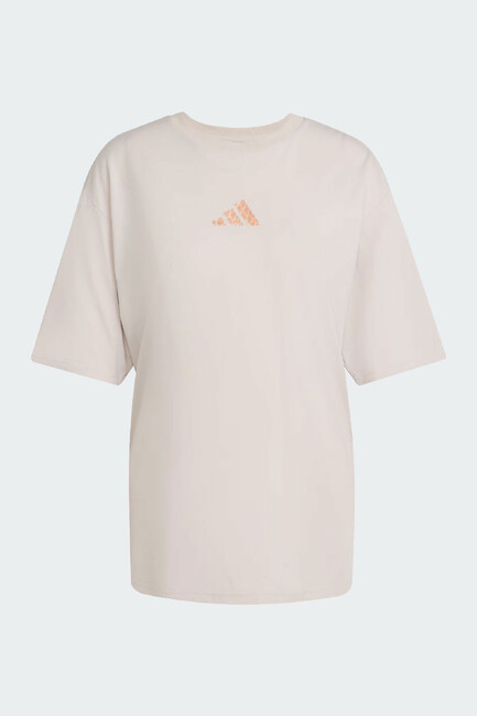 Kadın Anml G Tişört KB9418 Ekru - Thumbnail