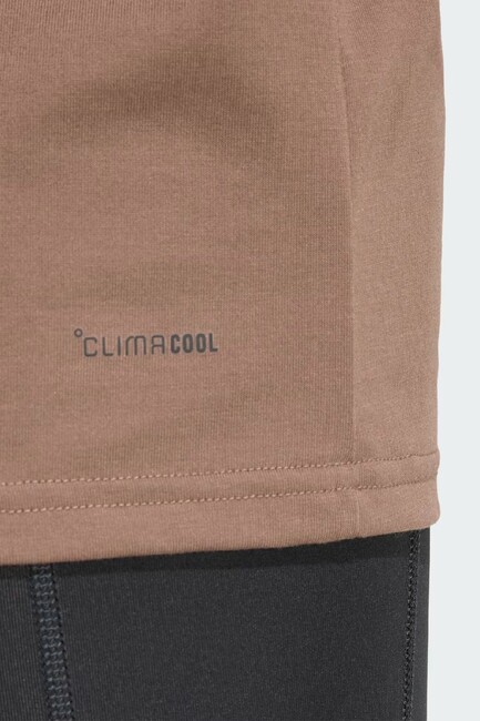 Kadın Anml G Tişört KB9420 Kahve - Thumbnail