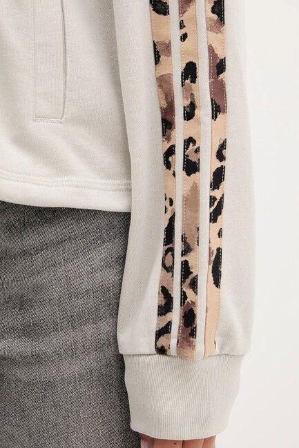 Kadın Aop FT Sweat JM1860 Ekru - Thumbnail