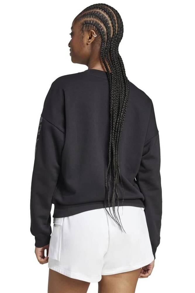 Kadın AOP Sweat JM1835 Siyah 