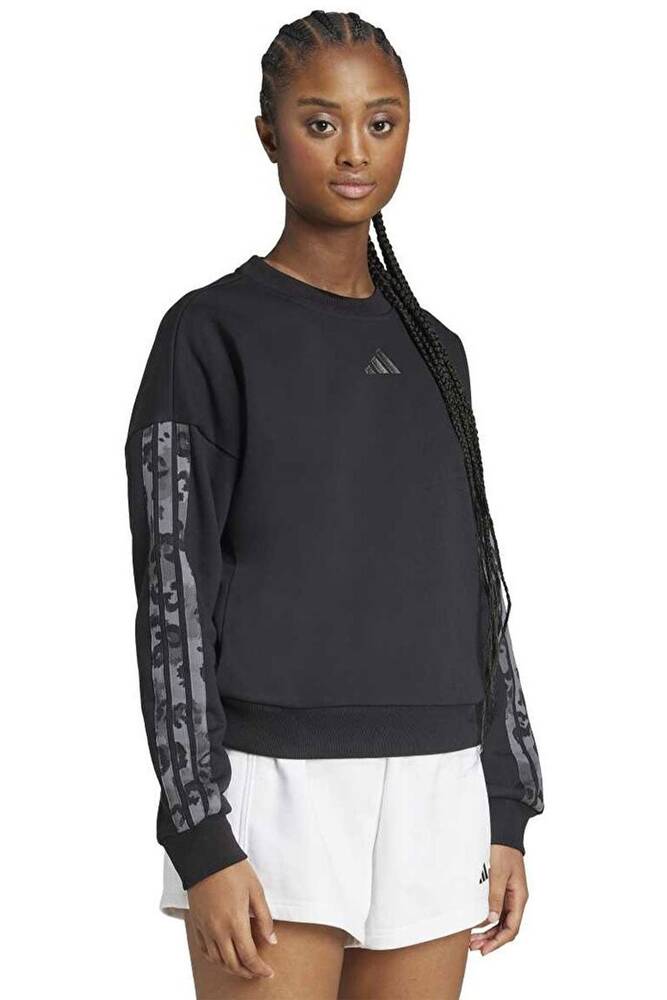 Kadın AOP Sweat JM1835 Siyah 