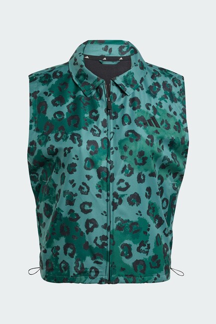 Kadın Aop Yelek JV6958 Yeşil - Thumbnail