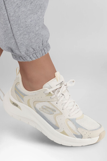 Kadın Arch Fıt 2.0 Ayakkabı 150332 NAT Bej - Thumbnail