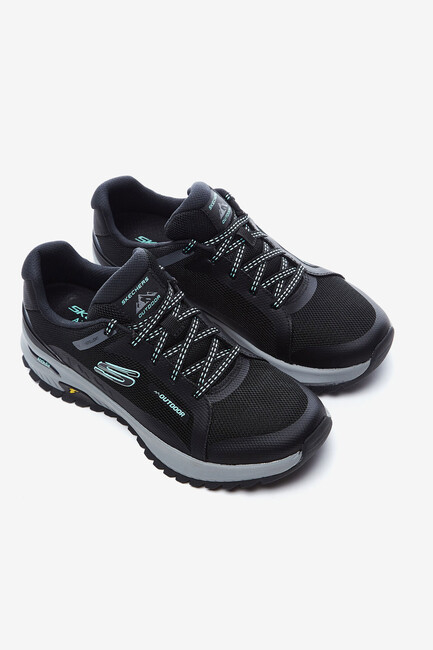 Kadın Arch Fit Discover Ayakkabı 180081 BKAQ Siyah - Thumbnail