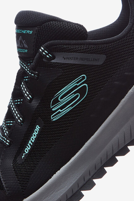 Kadın Arch Fit Discover Ayakkabı 180081 BKAQ Siyah - Thumbnail