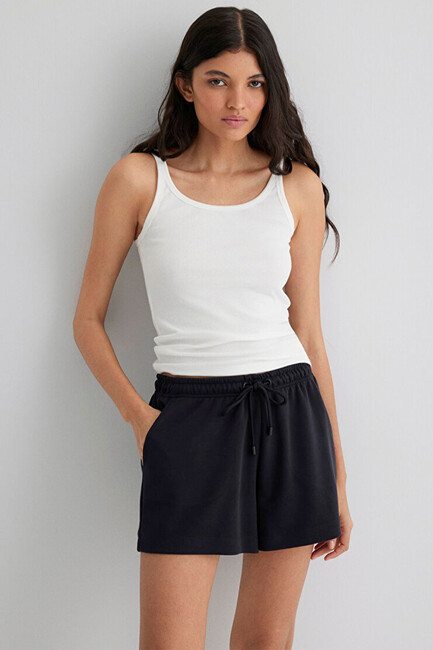 Kadın Askılı Basic Atlet 1613079-70057 Beyaz (1)