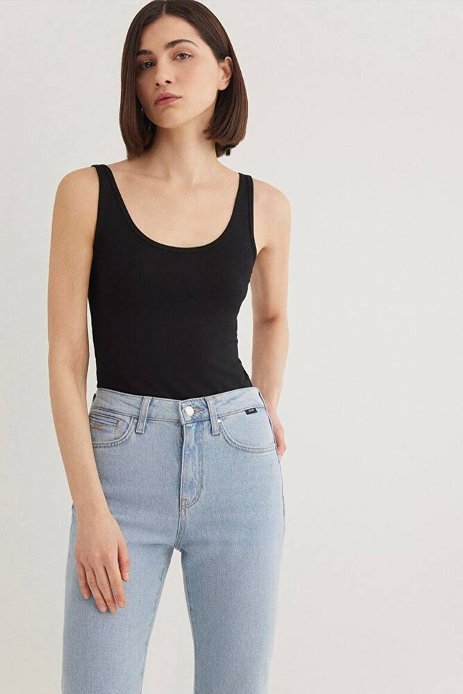 Kadın Askılı Basic Atlet 164156-900 Siyah 