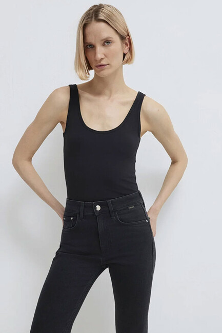 Kadın Askılı Basic Atlet 164156-900 Siyah - Thumbnail