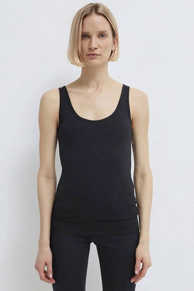 Kadın Askılı Basic Atlet 164156-900 Siyah 