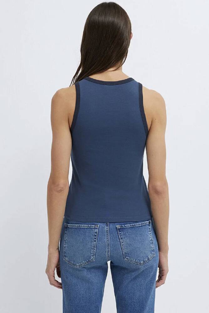 Kadın Askılı Modelli Penye 1613980-70718 Lacivert 