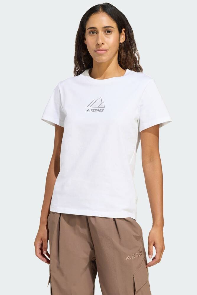 Kadın Athlete Tişört JM6365 Beyaz 