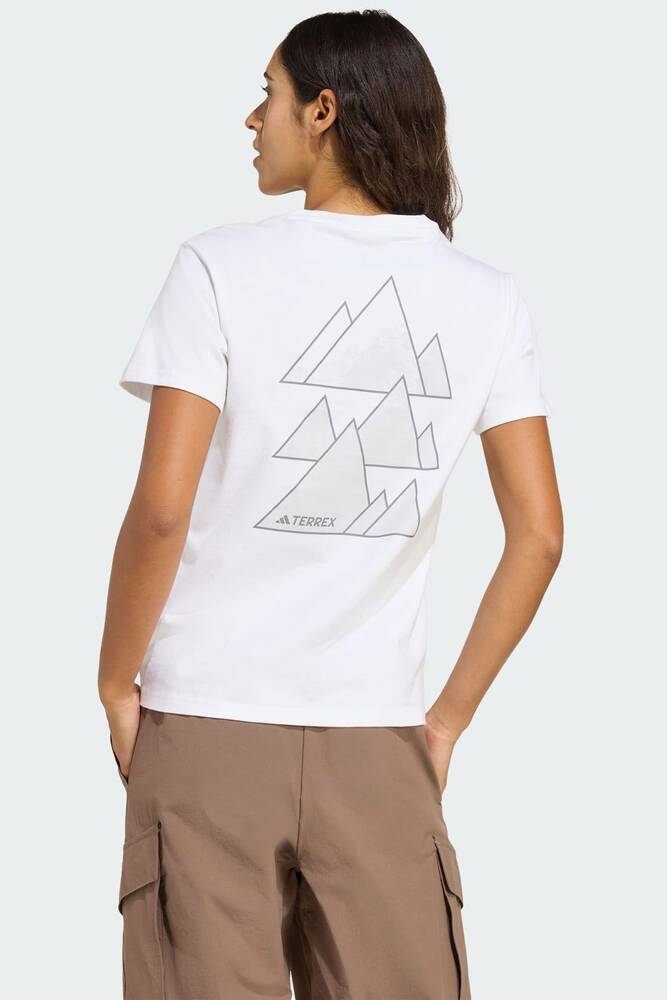 Kadın Athlete Tişört JM6365 Beyaz 