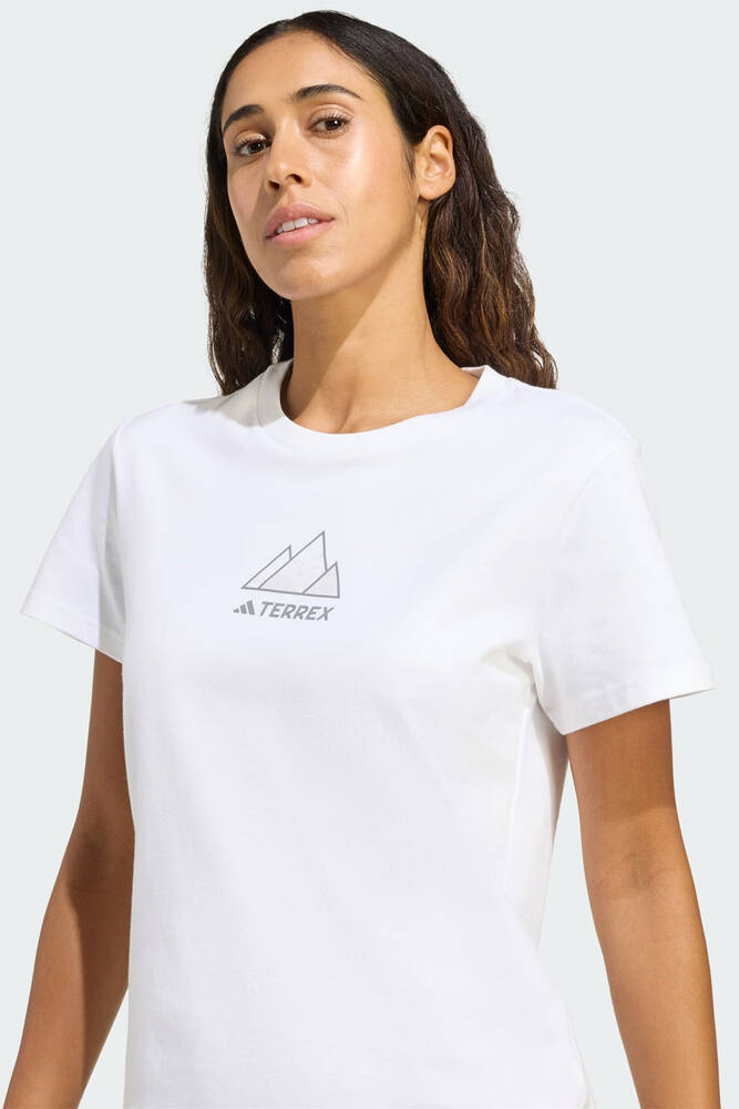 Kadın Athlete Tişört JM6365 Beyaz 