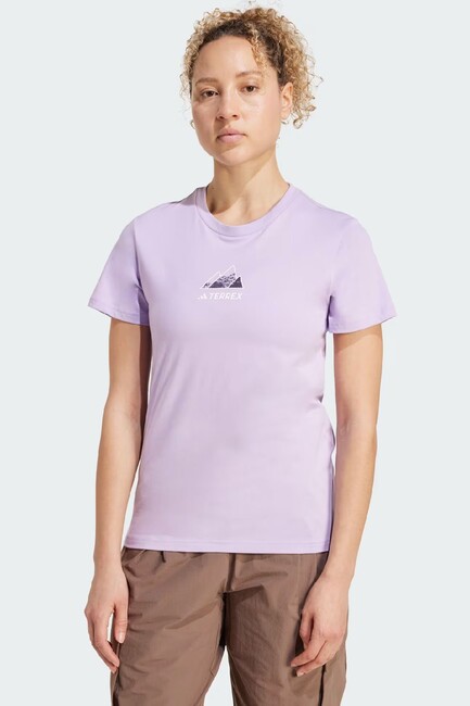 Kadın Athlete Tişört JM6367 Mor (1)