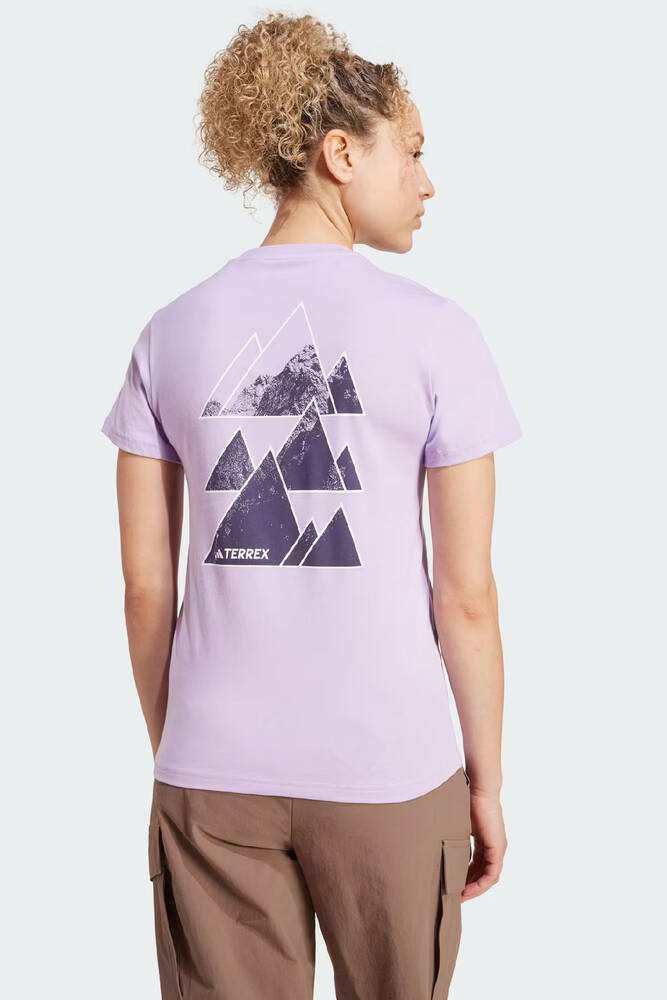 Kadın Athlete Tişört JM6367 Mor 