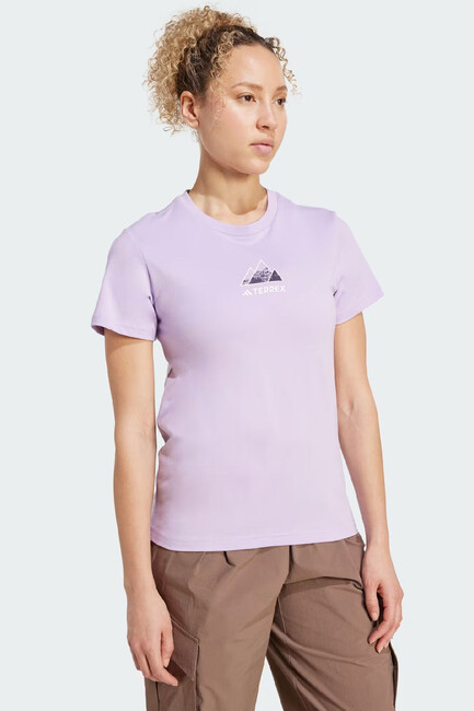 Kadın Athlete Tişört JM6367 Mor (3)