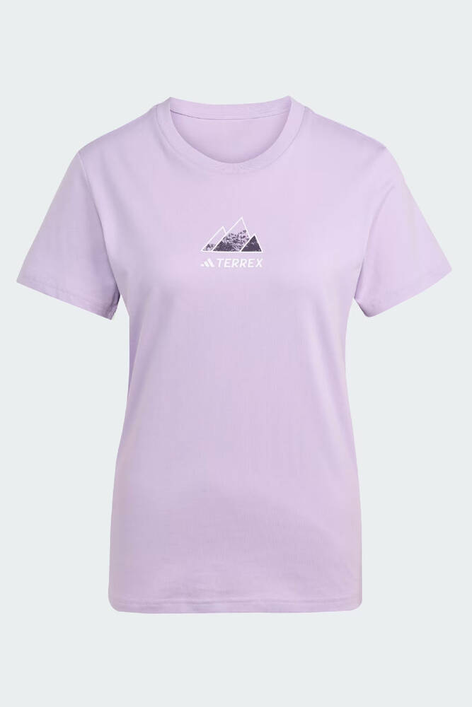 Kadın Athlete Tişört JM6367 Mor 