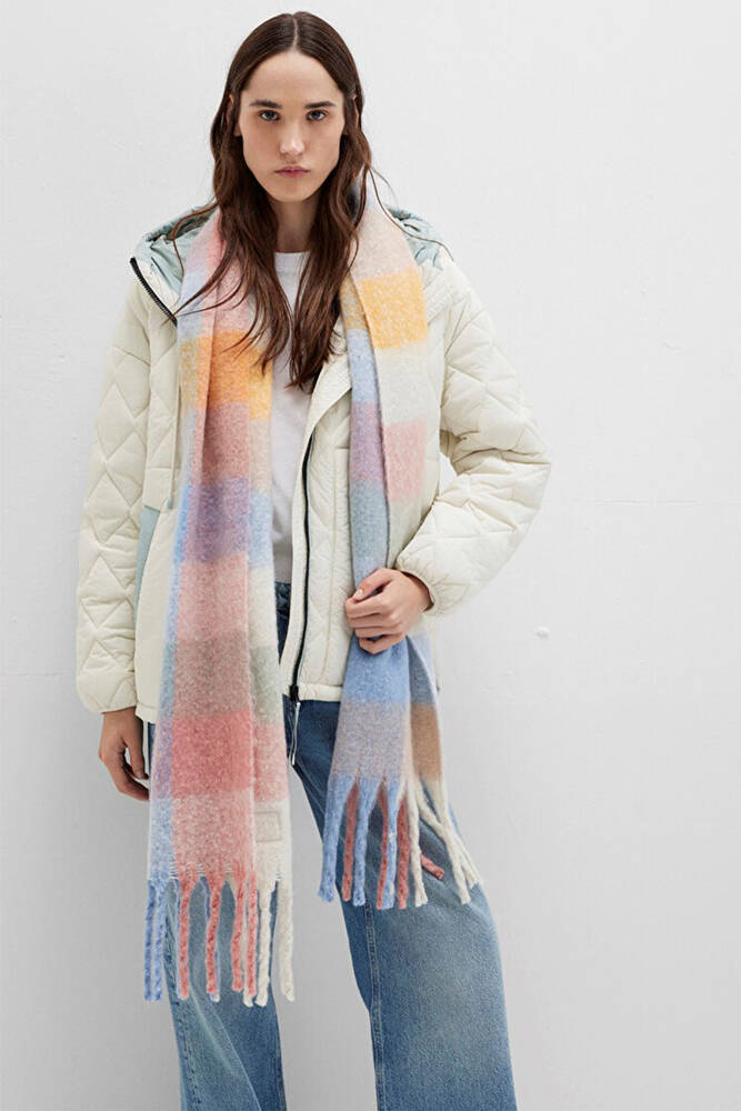 Kadın Atkı 1911734-82952 Pembe 