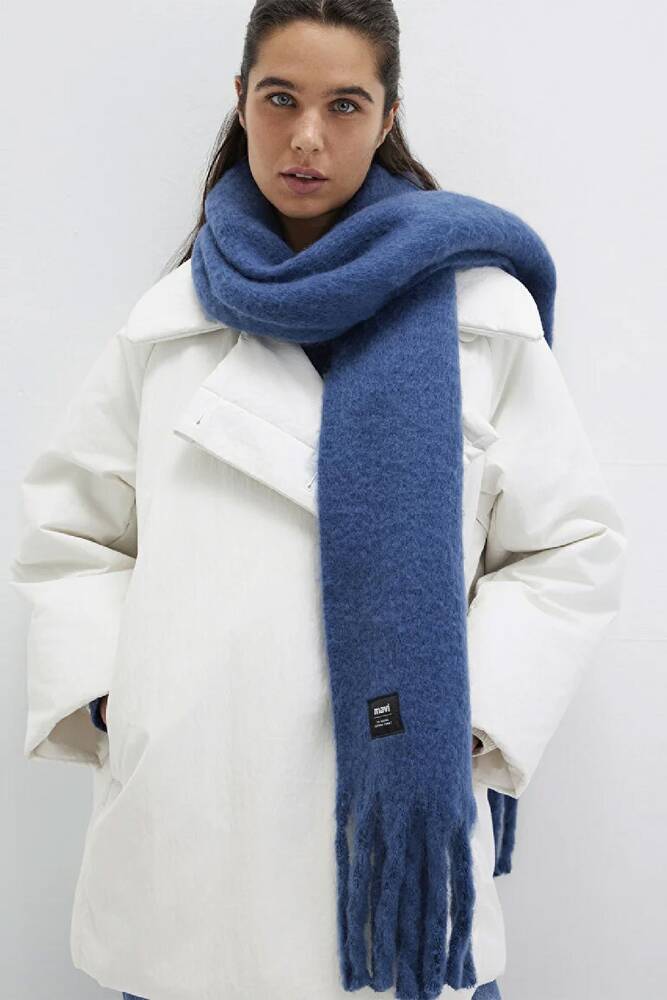 Kadın Atkı 1912844-24367 Mavi 