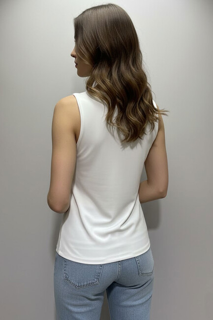 Kadın Atlet 1903014 Ekru - Thumbnail