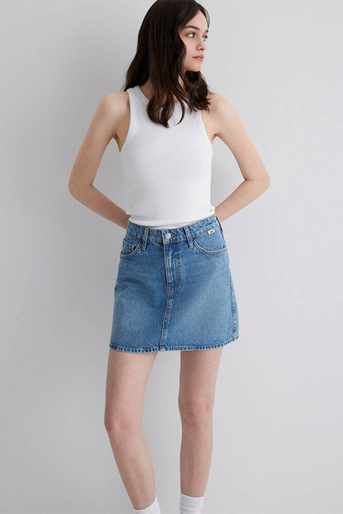 Kadın Bailey Jean Etek 1310204-87098 Mavi 