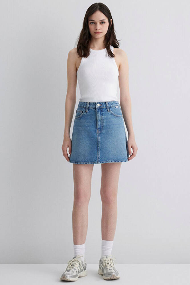 Kadın Bailey Jean Etek 1310204-87098 Mavi 