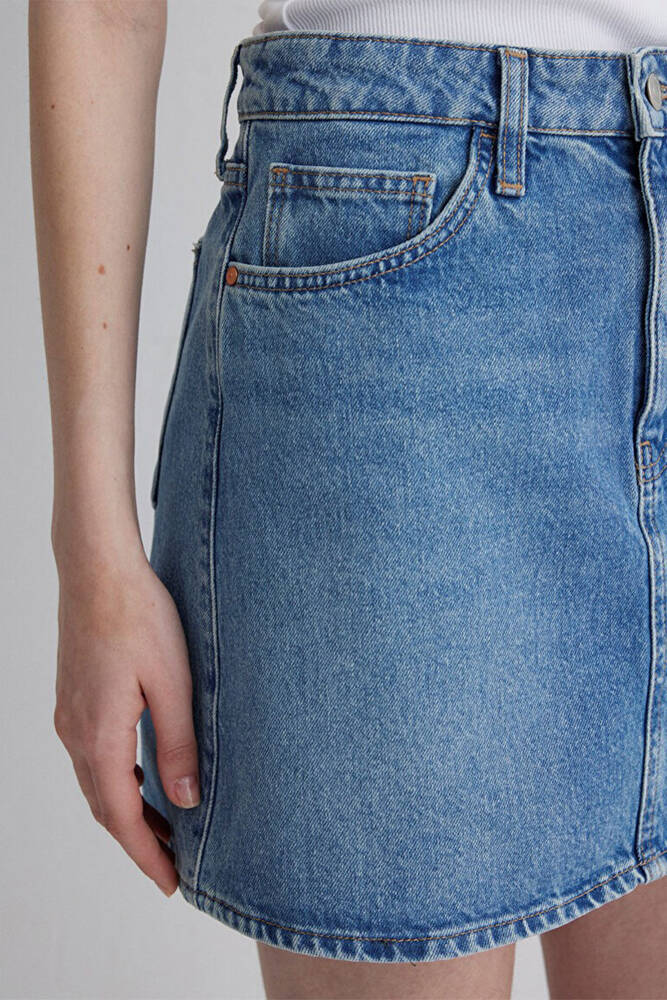 Kadın Bailey Jean Etek 1310204-87098 Mavi 