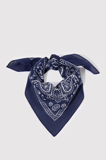 Kadın Bandana 1911810-70491 Mavi (2)