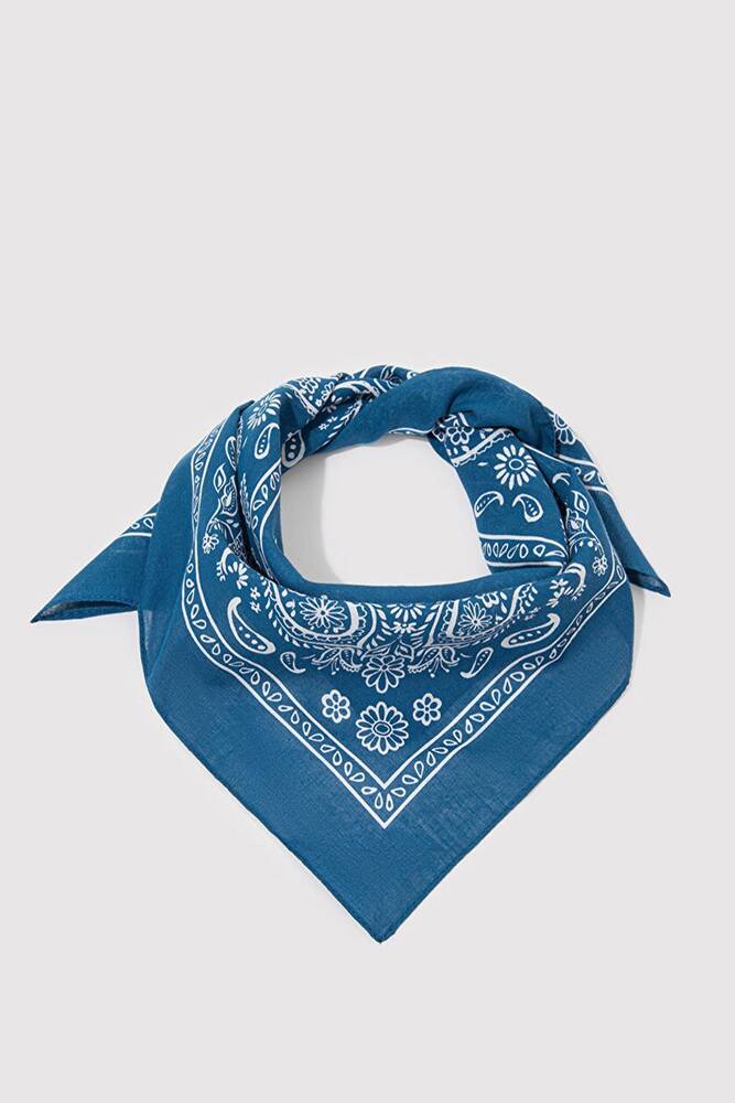 Kadın Bandana 1911810-70500 Turkuaz 
